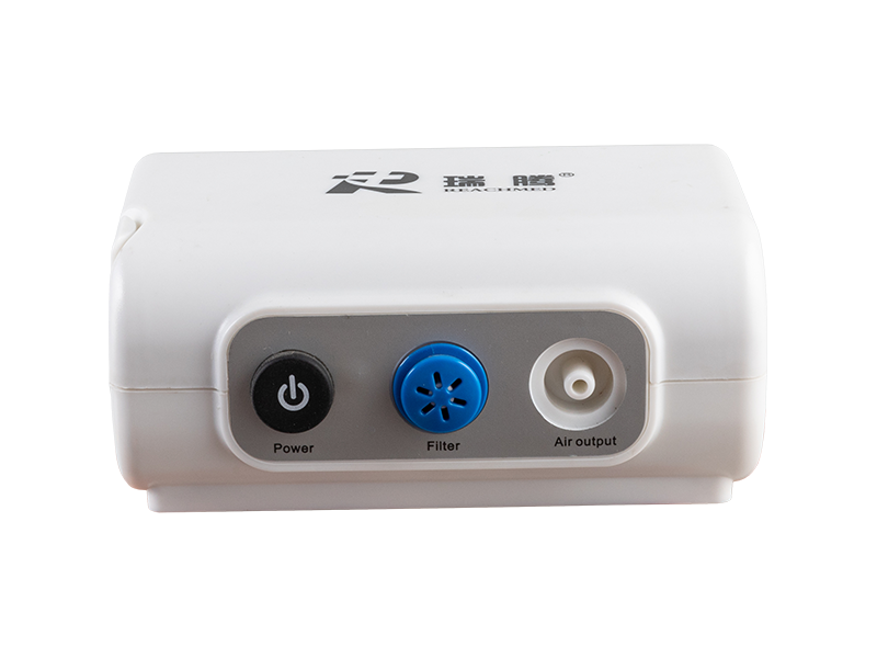 RJ-301 便携式手持式压缩雾化器，带面罩和USB电缆